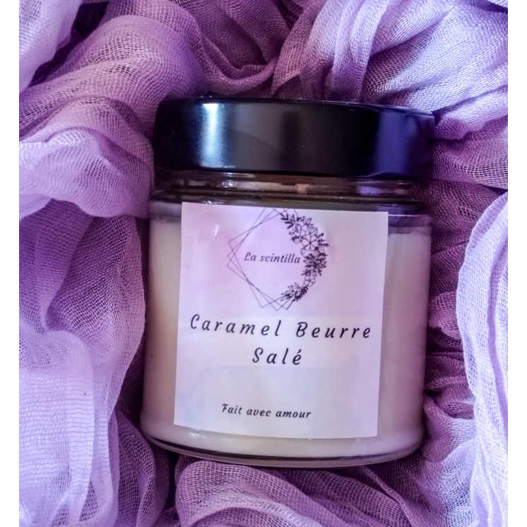 Bougie Parfumée Caramel Beurre Salé
